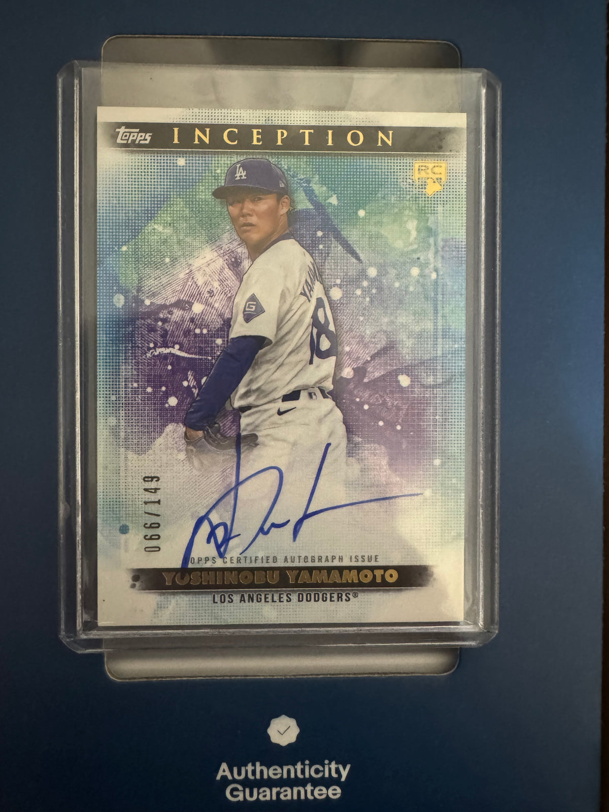 Yoshinobu Yamamoto 2024 Topps Inception #BRES-YY 66/149